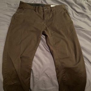 Volcom Frickin Modern chino brown size 32